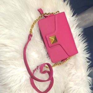 Summer bag for the color looks purple and pink
